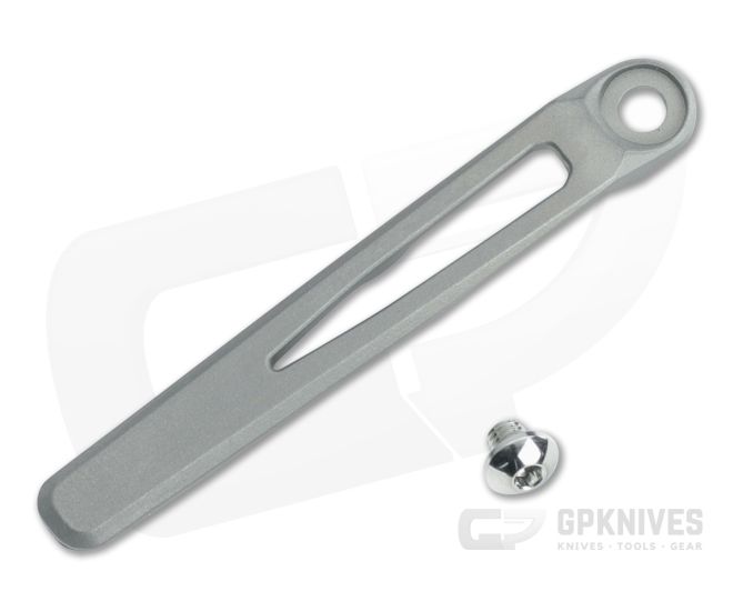 Chris Reeve MIM Pocket Clip Inkosi Glass Blasted - CRK-5052
