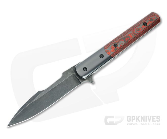 Alan Folts Custom Shady #3 Lava Flow Fatcarbon and Zirconium - CU-5053