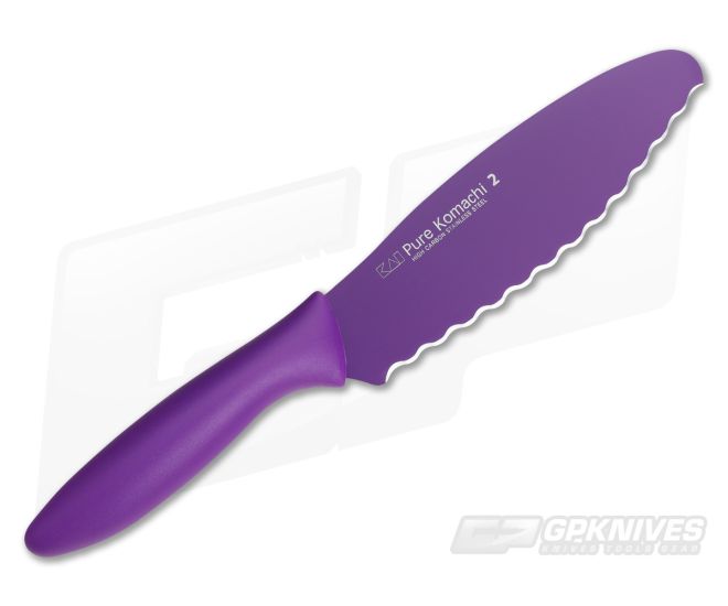 KAI Pure Komachi 2 Sandwich Knife Purple - KS-5063