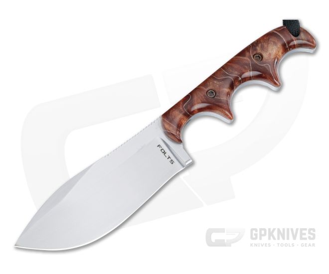 Alan Folts Custom Minimalist Nessmuk Copper Acrylic - CU-5069
