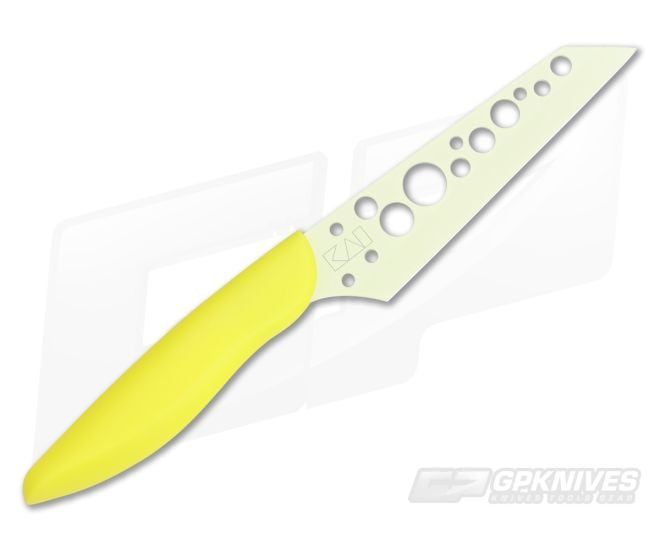 KAI Pure Komachi 2 Yellow 4.5" Cheese Knife AB5073 - KS-AB5073