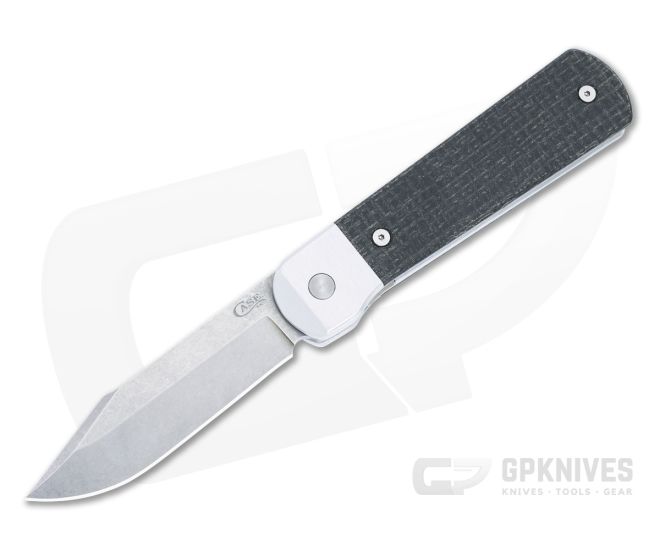 Case Bridgeline Longhouse Black Burlap Micarta - CA-50910