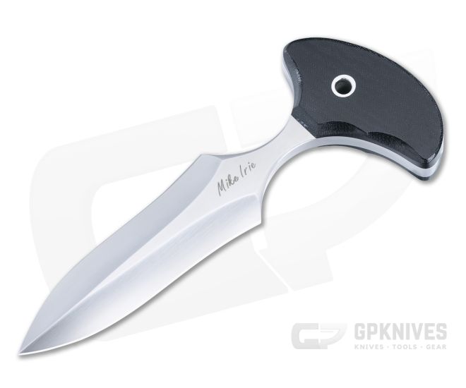 Mike Irie Custom Version 2 Push Dagger Black Micarta - CU-5103