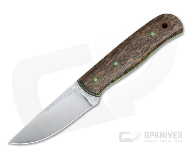 Cypress Creek Knives Laborer TT Cellebica Burl and Magnacut - CU-5112