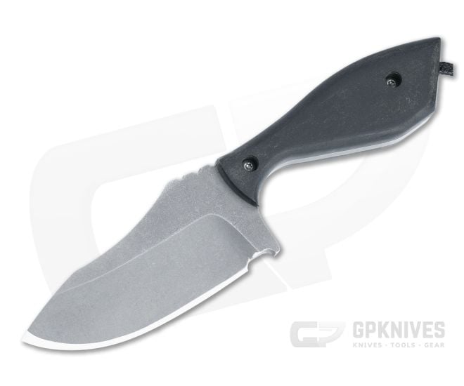 Otha Custom Klax Drop Point Black Richlite - CU-5120