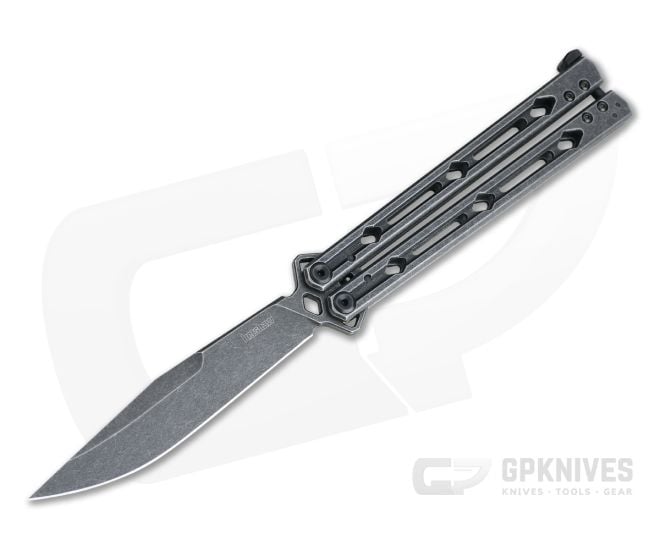 Kershaw Lucha Steel Balisong BlackWash 5150BW - KS-5150BW