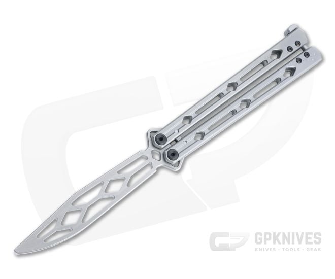 Kershaw Lucha Steel Balisong Trainer Stonewash 5150TR - KS-5150TR