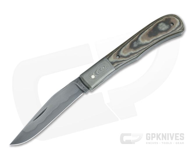 Chuck Hawes Custom Trapper Richlite W2 Hamon - CU-5154