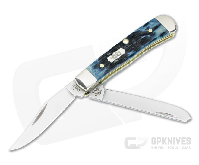 Case Tiny Trapper Mediterranean Blue Pocket Worn 51862 - CA-51862