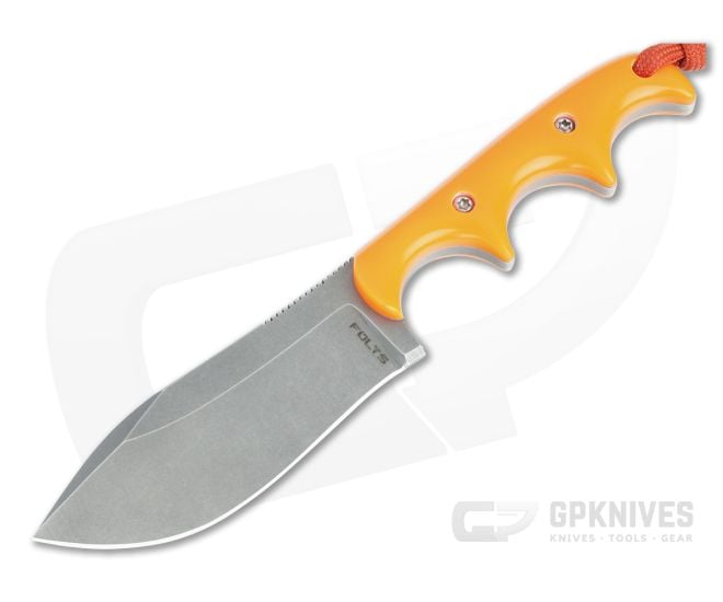 Alan Folts Custom Minimalist Nessmuk Orange Turbo Glow - CU-5220