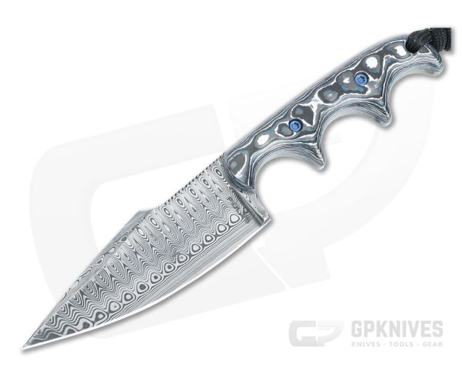 Alan Folts Custom Personal Minimalist Damsteel FatCarbon - CU-5224