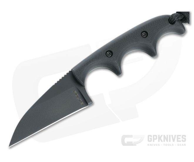 Alan Folts Custom Minimalist Wharncliffe Blackout - CU-5232