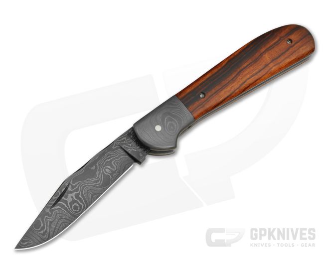 Chuck Hawes Custom Copperhead Ironwood Damascus - CU-5284