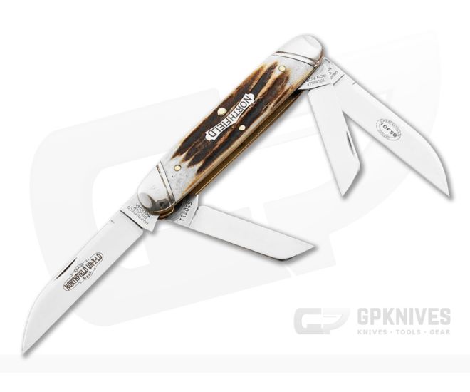 Northfield UN-X-LD #53 Cuban Castro Burnt Stag Serialized - GEC-530411-BS-S