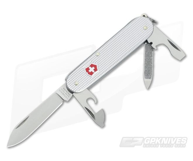 Victorinox Cadet Silver Alox Swiss Army Knife 0.2601.26-033-X1 - VN-0.2601.26-033-X1