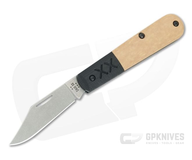 Case Crossroads XR Barlow Smooth Tan Richlite S35VN - CA-53160