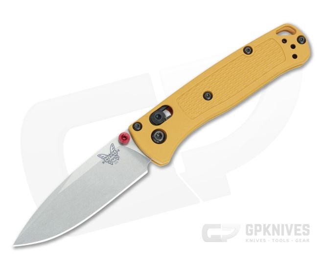 Benchmade 533-08 Mini Bugout Daybreak Yellow Grivory - BM-533-08