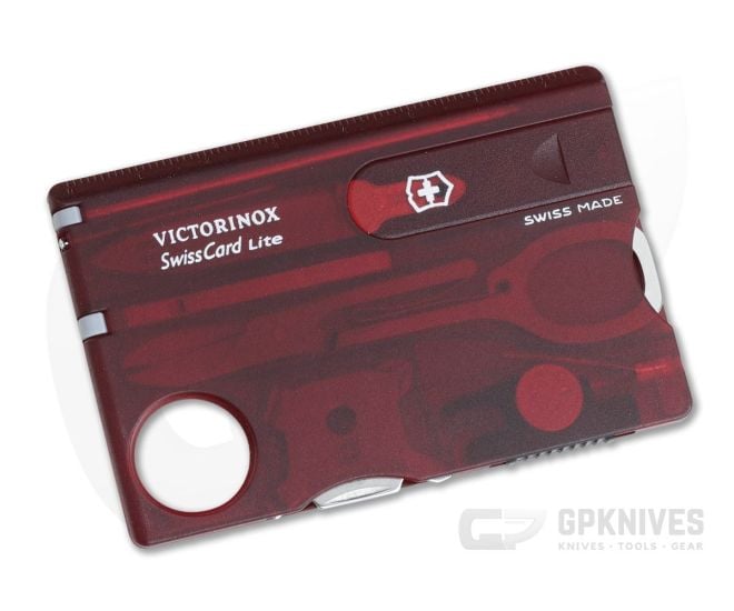 Victorinox SwissCard Lite Ruby Red 0.7300.T-X2 - VN-0.7300.T-X2