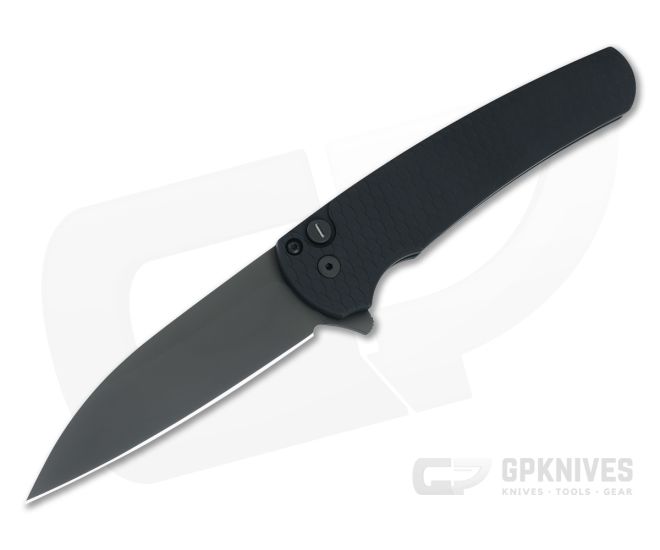 Protech Malibu Operator Black DLC Wharncliffe - PT-5336-OPERATOR