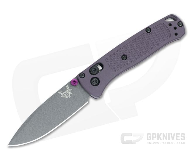 Benchmade 533GY-09 Mini Bugout Dark Purple Grivory - BM-533GY-09