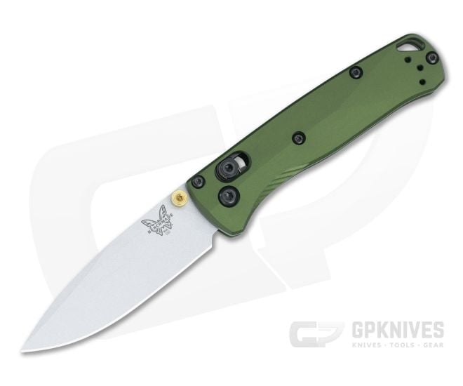 Benchmade 533SL-10 Mini Bugout Green Aluminum - BM-533SL-10