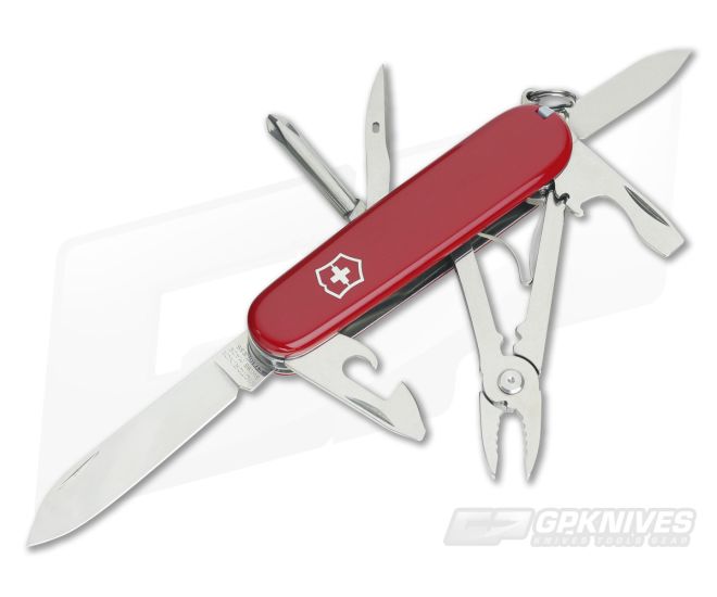 Victorinox Mechanic Red Handle Swiss Army Knife 1.4623 - VN-53441