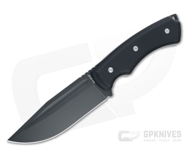 Kabar IFB Drop Point Black Stainless Steel Black G10 Fixed Blade 5350 - KA-5350