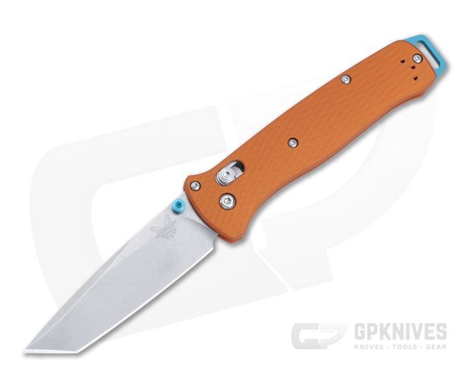 Benchmade Bailout Limited SHOT Special Orange Aluminum Handle CPM-3V Tanto Blade 537-2301 - BM-537-2301