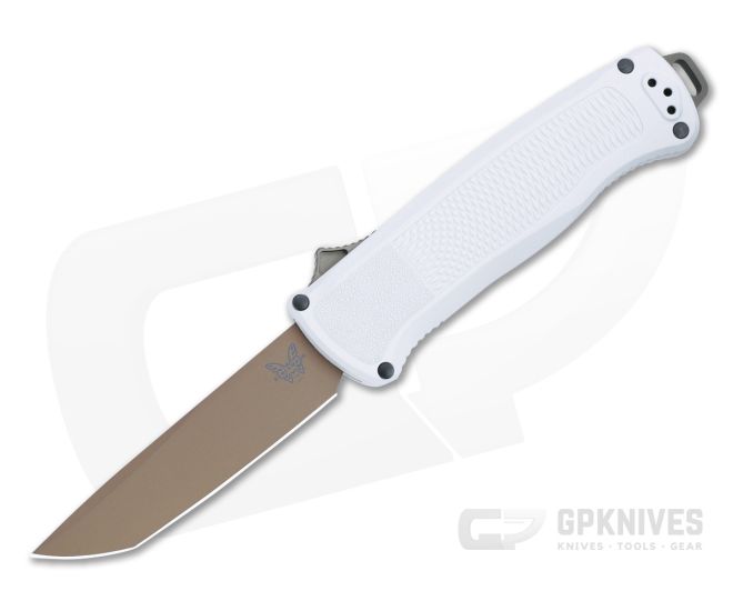 Benchmade Shootout OTF Cool Gray Handle FDE CruWear - BM-5370FE-02