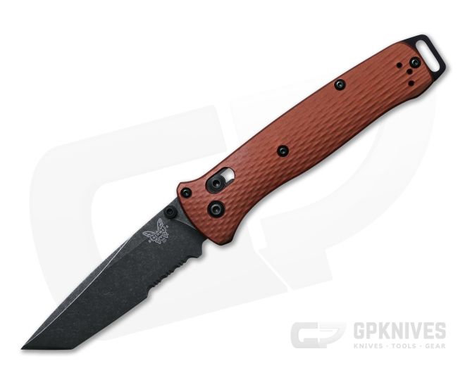 Benchmade 537SBK-07 Bailout Serrated Magnacut Burnt Copper - BM-537SBK-07