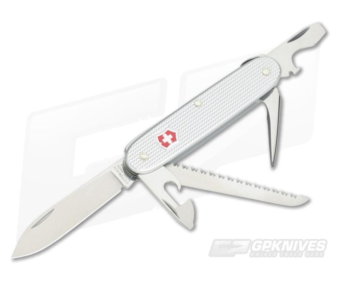Victorinox Farmer Silver Alox Swiss Army Knife 0.8241.26-X2 - VN-0.8241.26-X2