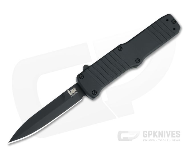 HK Hadron Bayonet Black PVD 154CM Aluminum OTF Automatic 54020 - HO-54020