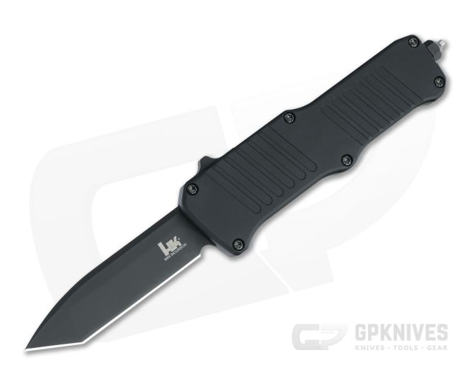 HK Mini Incursion Tanto Black PVD 154CM Aluminum OTF Automatic 54046 - HO-54046