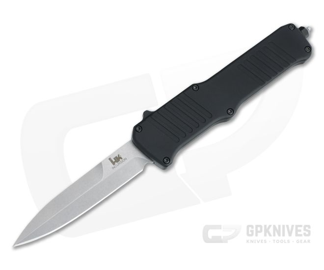 Hogue HK Incursion Bayonet Black Aluminum OTF Automatic 54090 - HO-54090