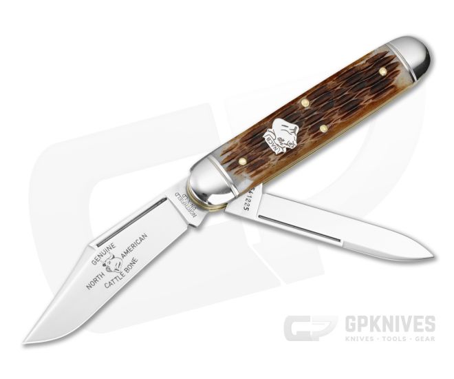 Northfield #54 Jumbo Stockpen Jack - Frontier Jigged Bone