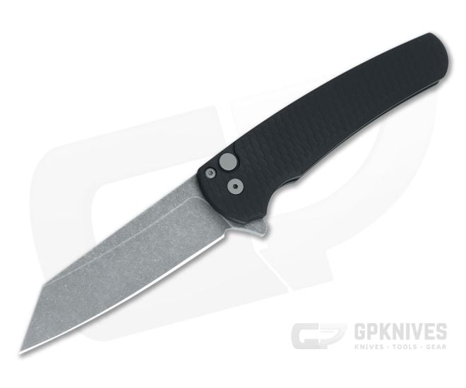 Protech Malibu Black Dragon Scale Acid Wash Reverse Tanto - PT-5435-AW