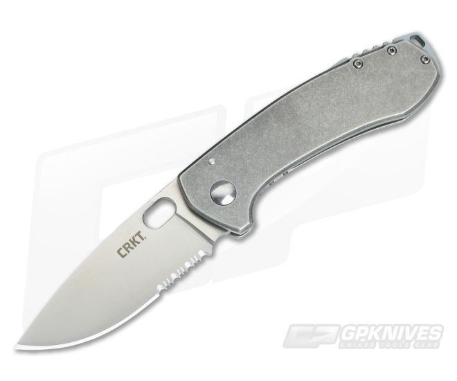 CRKT Amicus Vox Design with Triple Point Serrations 5446 - CRKT-5446