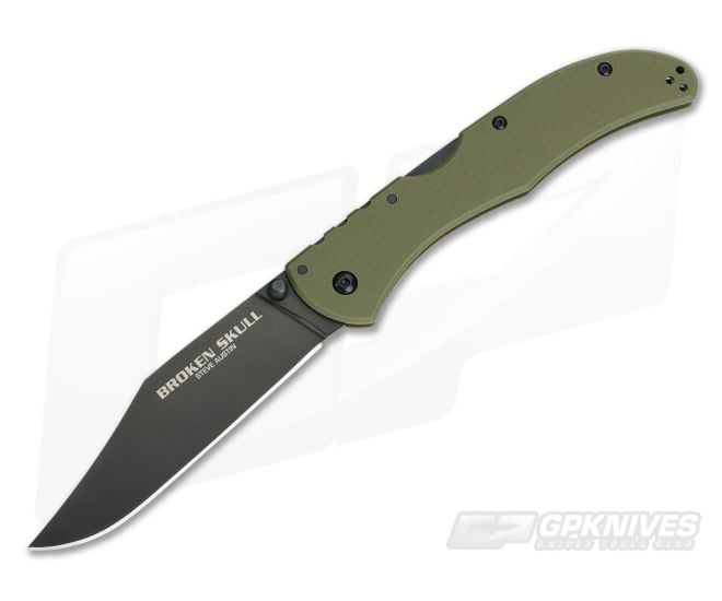 Cold Steel Broken Skull III OD Green 54SBG - CS-54SBG