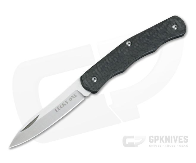 Cold Steel Lucky One Single Blade Pen Knife Carbon Fiber 54VPM - CS-54VPM