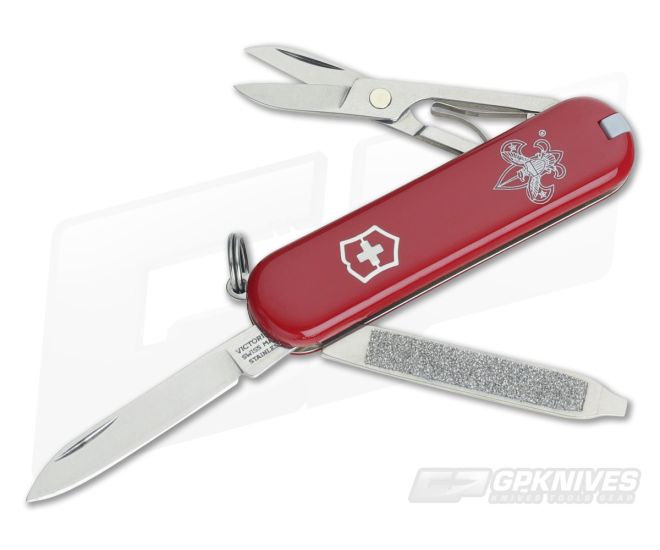 Victorinox Classic SD Boy Scouts of America Swiss Army Knife 0.6221-X36 - VN-0.6221-X36