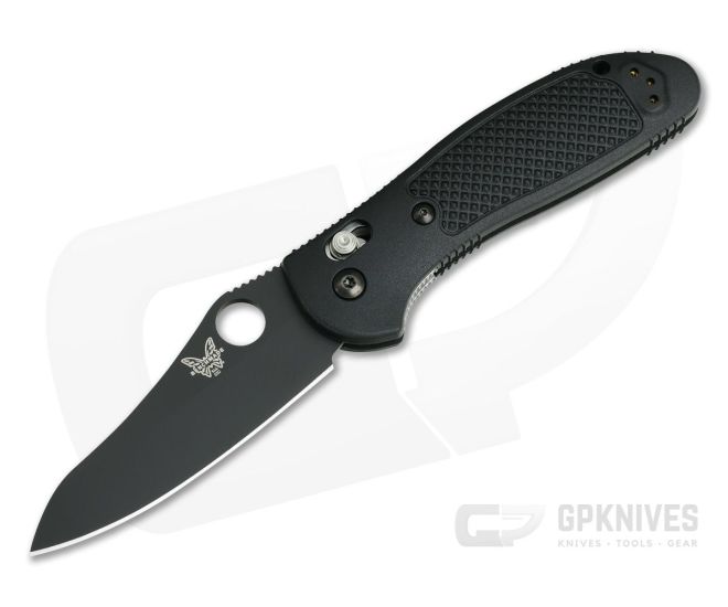 Benchmade 550BK-S30V Griptilian Sheepsfoot Black Plain - BM-550BK-S30V