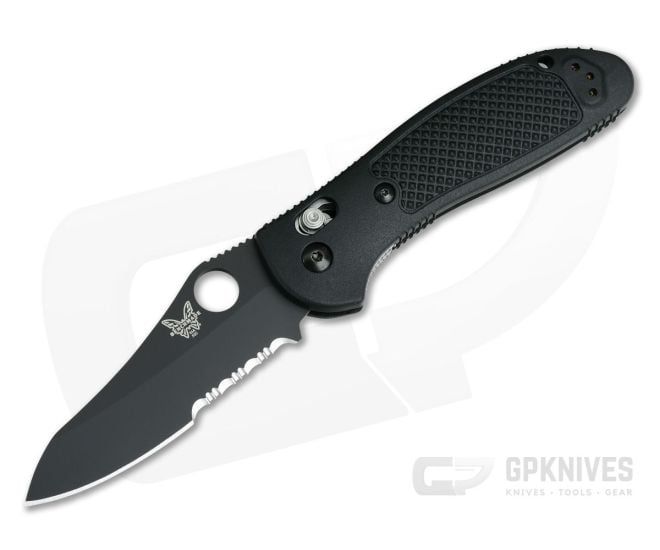 Benchmade 550SBK-S30V Griptilian Sheepsfoot Black Serrated - BM-550SBK-S30V