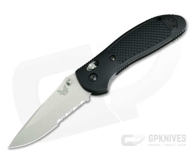 Benchmade 551S-S30V Griptilian Drop Point Satin Serrated - BM-551S-S30V