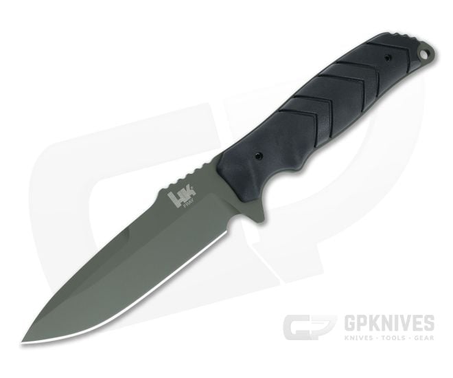 HK Fray Fixed Blade OD Green Clip Point 55251 - HO-55251