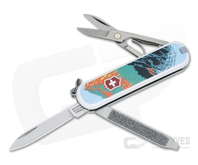 Victorinox Classic SD Smoky Mountains National Park Swiss Army Knife Limited 2019 55481 - VN-55481