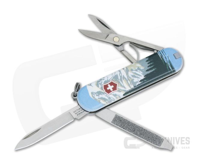 Victorinox Classic SD Mount Rainier National Park Swiss Army Knife Limited 2019 55482 - VN-55482