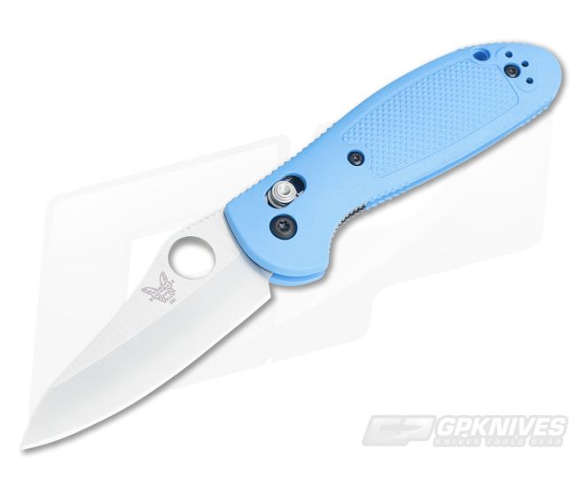 Benchmade 555 Mini-Griptilian HG Blue - BM-555HG-BLU