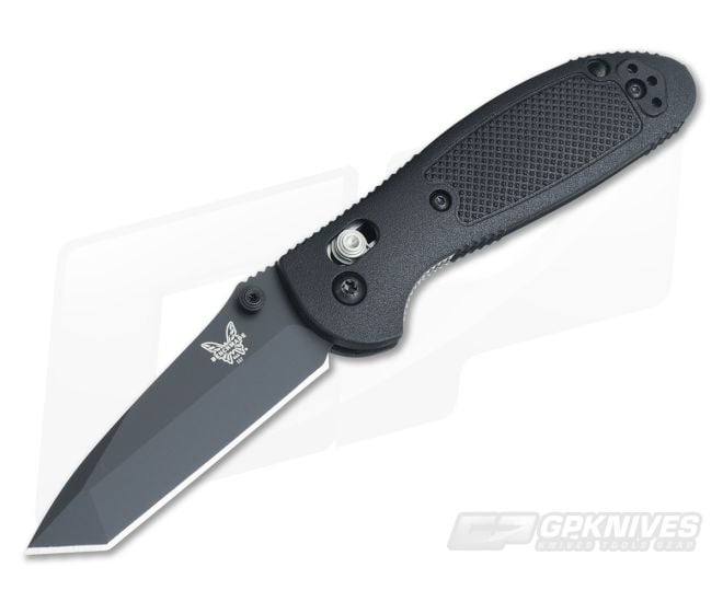 Benchmade 557 Mini-Griptilian Tanto Black Plain - BM-557BK
