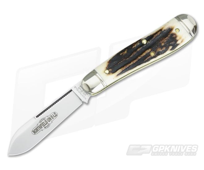 Northfield Cutlery #56 Bird Dog Sambar Stag #3 - GEC-562118-SS-3