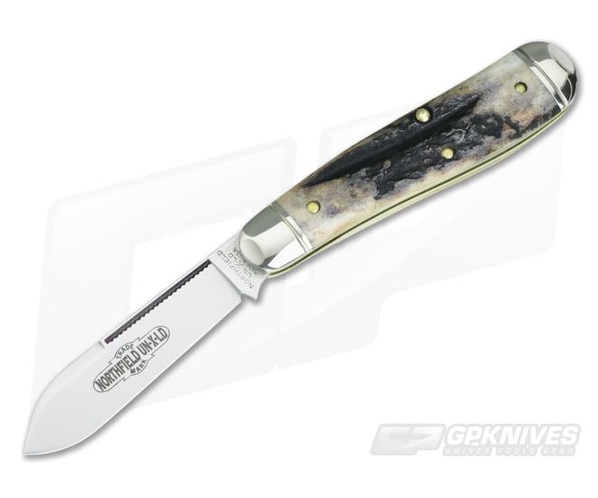 Northfield Cutlery #56 Bird Dog Sambar Stag #6 - GEC-562118-SS-6